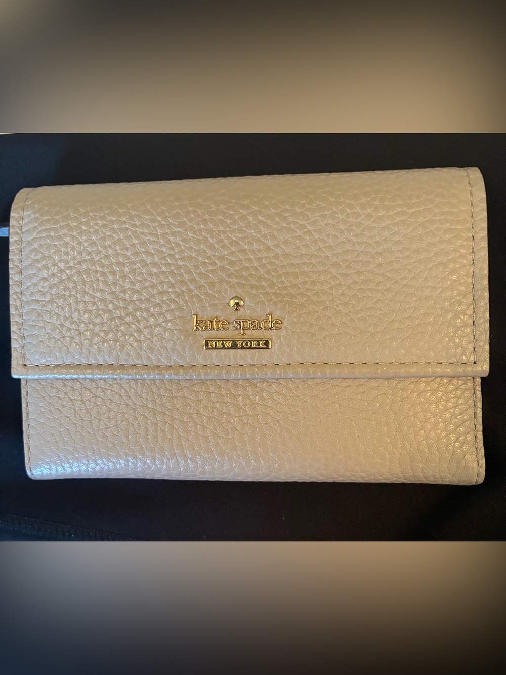 Kate Spade Jackson Street Meredith Wallet in Ash Grey EUC